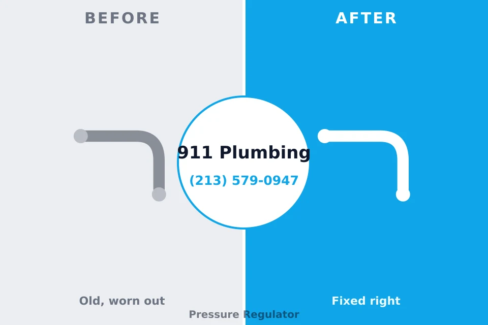 Before and after: plumbing repair New Richland, MN